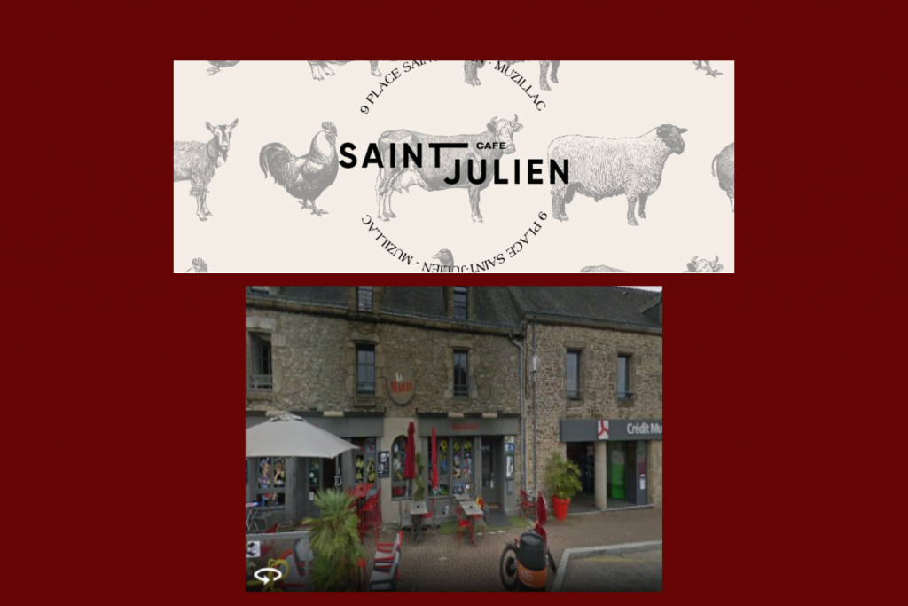 Le café Saint Julien  - Muzillac 56